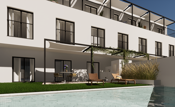 New project in Tavira with 14 apartments 