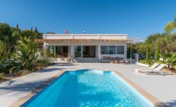 Amazing "Ibiza style" villa with stunning sea views and private pool 