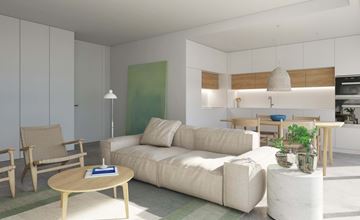 Nieuw appartement met 2 slaapkamer in Armação de Pêra | 100 meter van het strand