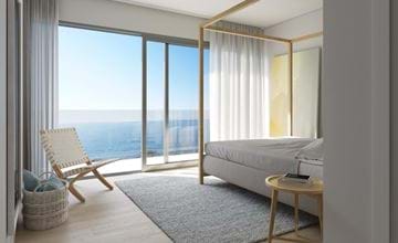 Ny lägenhet med 1 sovrum | 100 meter från stranden