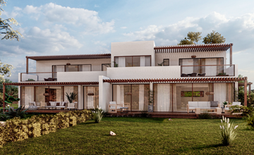 Neue Häuser in einem luxuriösen und ökologischen Resort in Pêra