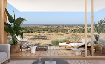 Neue Häuser in einem luxuriösen und ökologischen Resort in Pêra