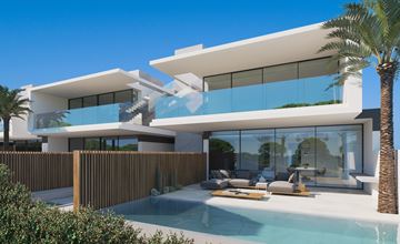 Luxuriöse moderne 2-Zimmer-Wohnungen mit Pool in der Nähe von Albufeira