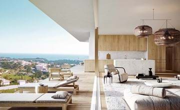 Luxe penthouse met 4 slaapkamers en rooftop met zwembad in een gloednieuw High End Beach Resort Carvoeiro.