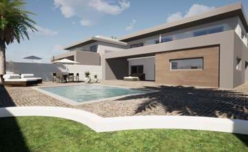 Nieuwe moderne villa met zwembad net buiten São Brás de Alportel