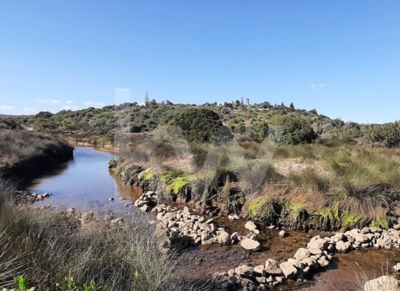 Extraordinary Mixed Land located in Estômbar. Exceptional, Unique and Rare Location - Fontes de Estômbar With a ruin of 190 m2 and a total area of ​​40,900 m2.