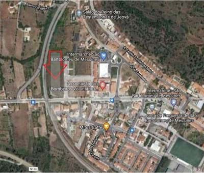 Lote de 580 m2 para construção de moradia com 265 m2 de área, bruta situado na Vila de São Bartolomeu de Messines. - Silves São bartolomeu de messines