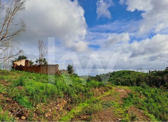 Rustic land with 261040m² and rural construction in Vale de Boi Velho