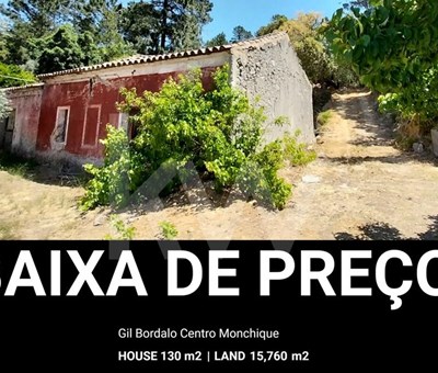 Ruin for construction or remodeling in Monchique with 130 sqm - Monchique Centro