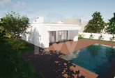 3 bedroom villa, with swimming pool, contemporary architecture, under construction, Mexilhoeira Grande, Portimão, Algarve.