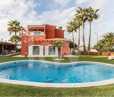 3+1-Bedroom villa on independent plot with pool, garden, outdoor leisure area, garage and basement - Lagoa Alporchinhos