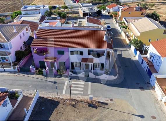 HREE-BEDROOM HOUSE WITH 1-BEDROOM FLAT IN TRANQUIL VILLAGE OF AZINHAL WITH  ALL BASIC AMENITIES, NEAR TO GOLF COURSES AND JUST 10 KM FROM ALGARVE BEACHES