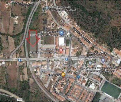 Plot of 580 m2 for housing construction with 265 m2 of gross area located in the village of São Bartolomeu de Messines - Silves Sao bartolomeu de messines             