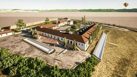 Projeto de investimento e renovação de uma enorme propriedade rural perto de Mértola, Alentejo
