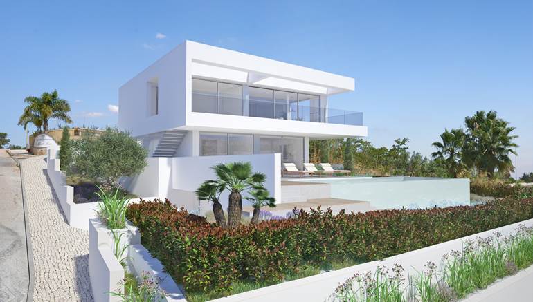 Modern 3 Bedroom Villa Under Construction with Sea Views