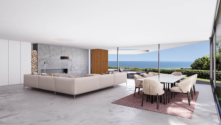 Incredible 4 Bedroom Villa Overlooking the Meia Praia Beach