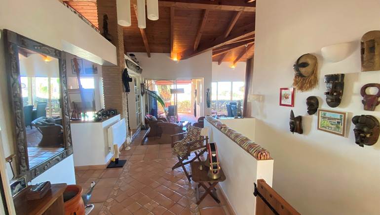 Unique 3 Bedroom Villa Located on a Hillside with Panoramic Sea Views