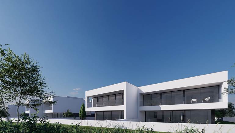 Villa contemporaine en Construction à 300 mètres de la plage de Camilo