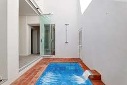 Tasteful 3 bedroom townhouse renovation  (with plunge pool) nearing completion in Olhão.
