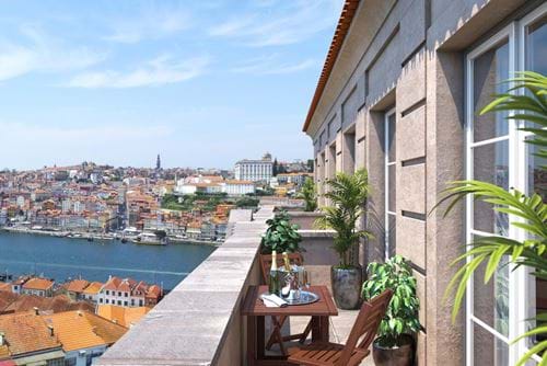 Apartamento T1 com vista rio no Porto