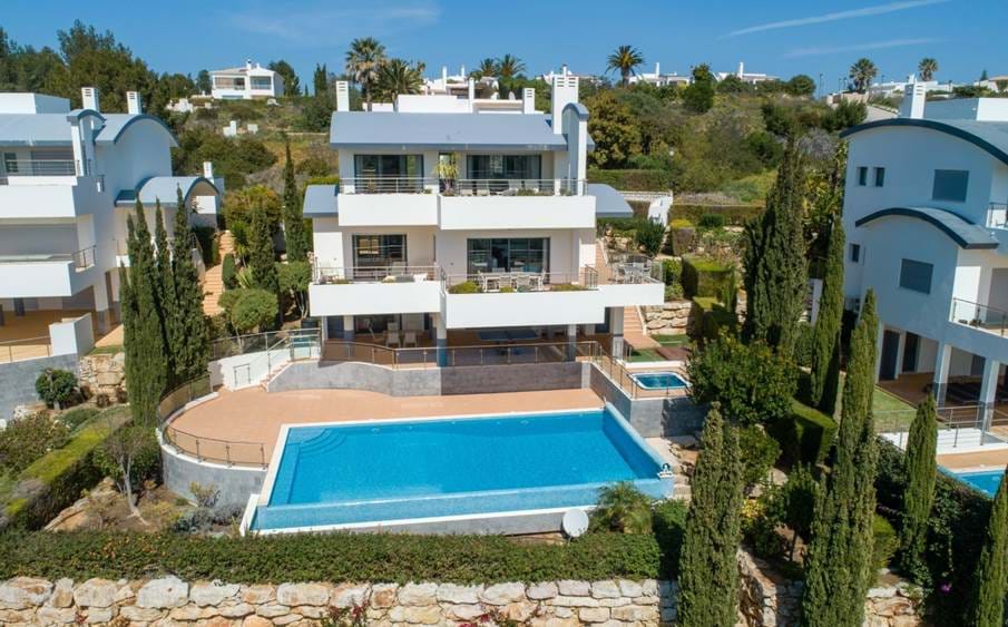 villa à venda,vista do mar, oceano, praia, golfe, Algarve, piscina