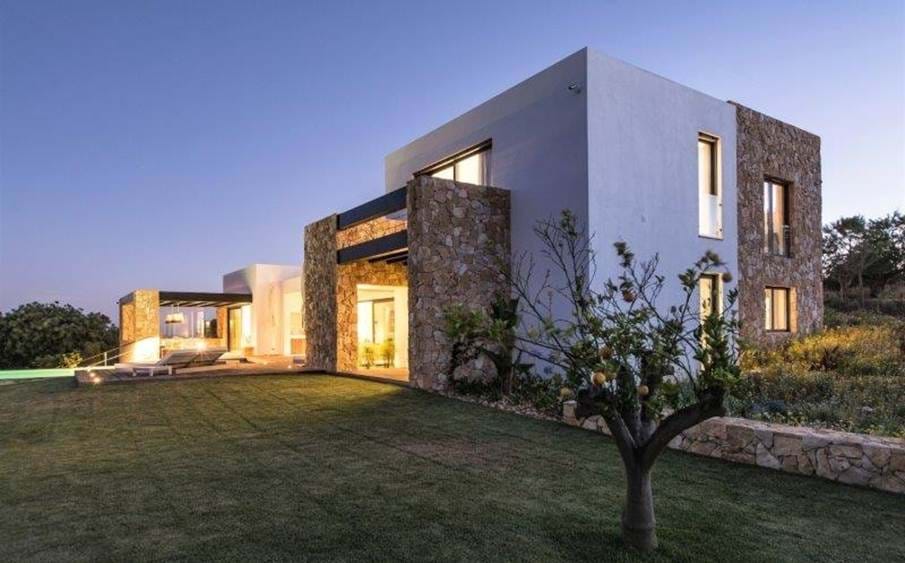 moderne, Villa zum Verkauf, Lagos, Algarve, Portugal, Meerblick, Golf