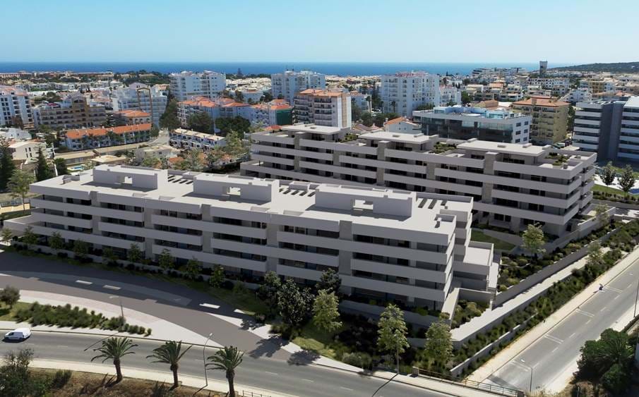 Apartamentos novos para venda em Lagos,Empreendimento de luxo no Algarve ,Santa Maria II Lagos,Complexo residencial Santa Maria II