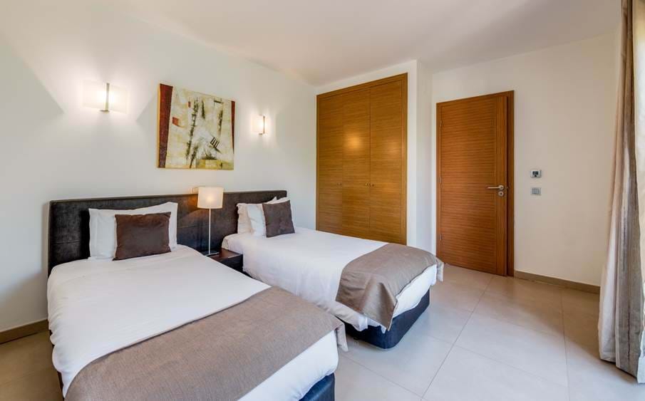 Mar da Luz,Resort de luxe,Appartement de 2 chambres au 1er étage,Appartement de 2 lits Luz