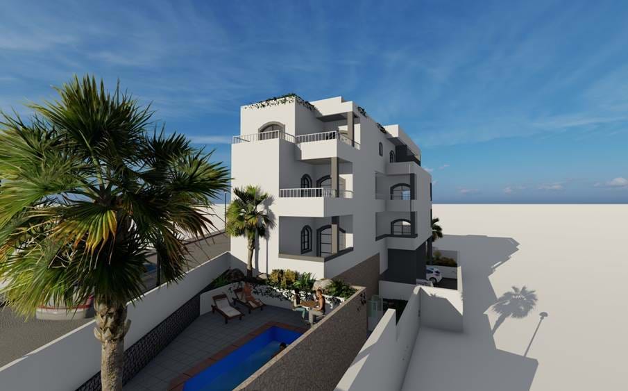 Ferragudo,new apartments,River and sea view,2 bedrooms,comunal pool
