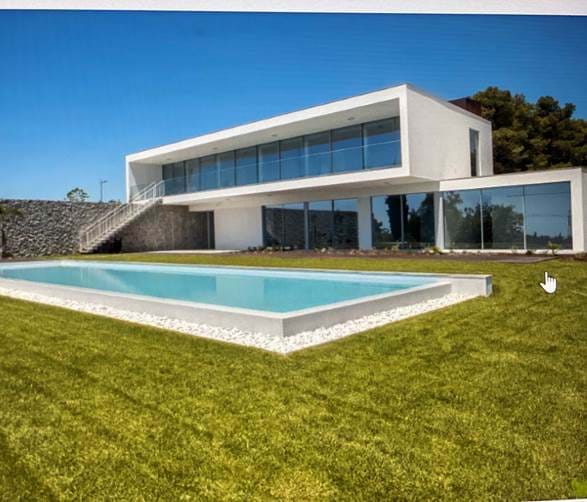 Modern Villa looking at the ocean in the Golf Lagos/Algarve