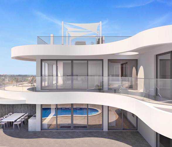 Luxury villa minutes from Porto de Mós Beach, Lagos