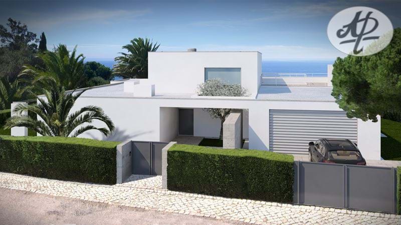 Lagos - Canavial- Modern and Contemporary villa under construction with 5 bedrooms, pool and gorgeous sea views.  Just a short walking distance to the beach! Prime location! 