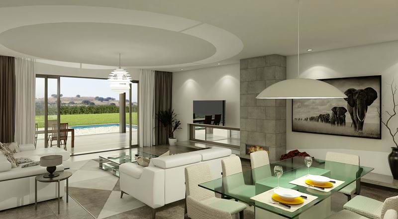 Luxurious villa 6 bedrooms with pool, garden & sea view  