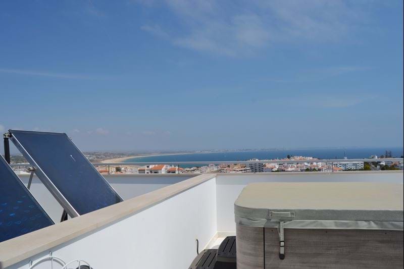 LUXURY PENTHOUSE!! With 3 bedrooms, 2 dressing rooms, 6 bathrooms, office, private Jacuzzi, 4 car garage, heated pool, fully equipped and decorated. Panoramic views!