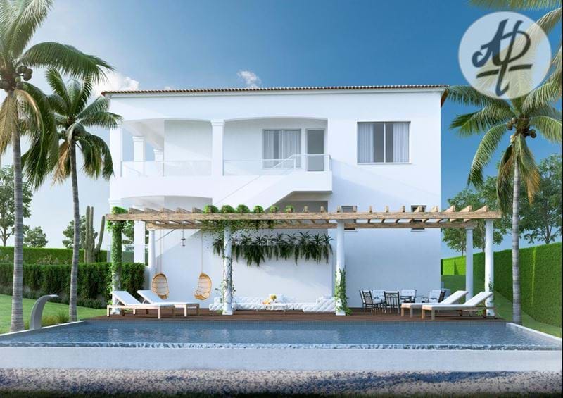 VILLA - 2 Storey detached villa with 3 Bedrooms, 3 Bathrooms and Garage Offer the opportunity to build more 2 villas with 200m2 each!