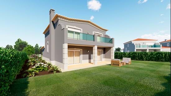 MORADIA  distribuída por 2 níveis, com garagem e piscina partilhada no Campo de Golfe Boavista para venda em Lagos - Algarve