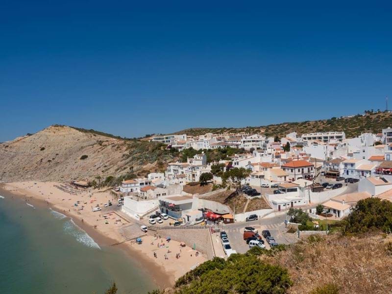 On a cliff overlooking the Ocean and the Village of Burgau!