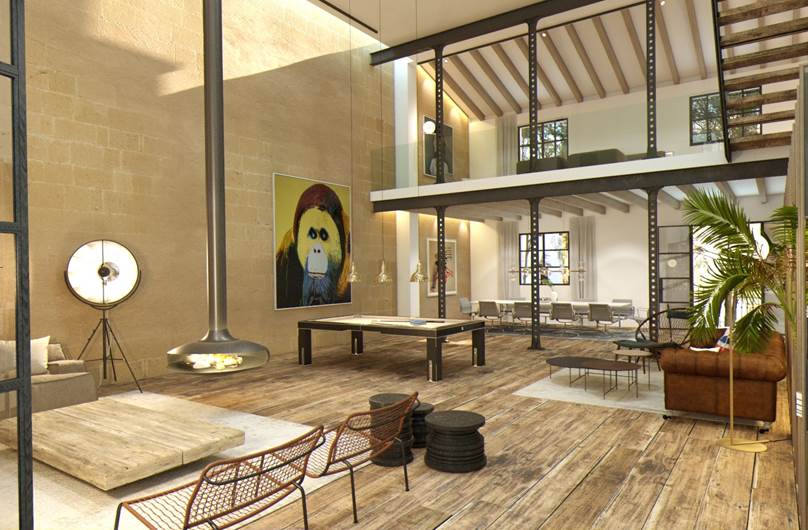 Unique loft Style Living In The Heart Of Santa Catalina
