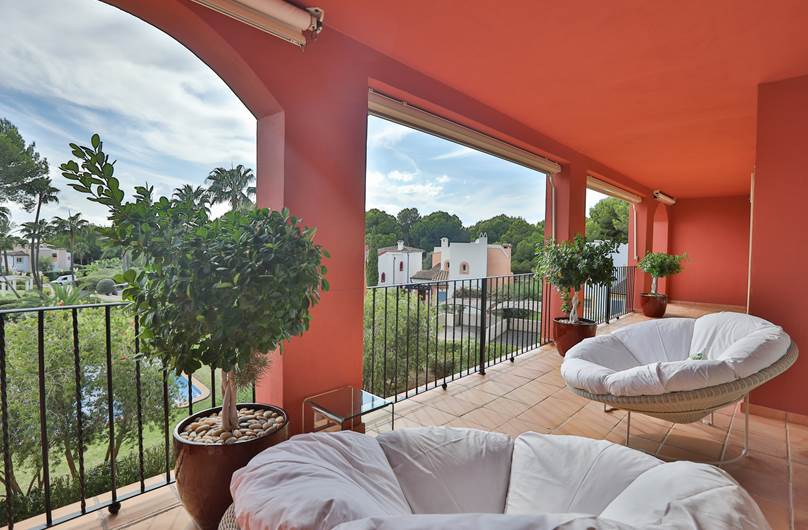 Elegant Apartment Frontline To The Golf Near To Port Adriano In Santa Ponsa