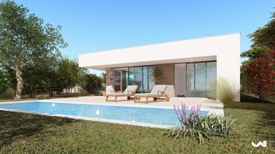 Villa's te koop in Salir met uniek design & privé zwembad | Zilverkust Portugal