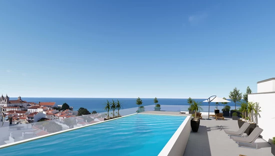 Apartments with pool and sea view in Sítio | Nazaré Portugal