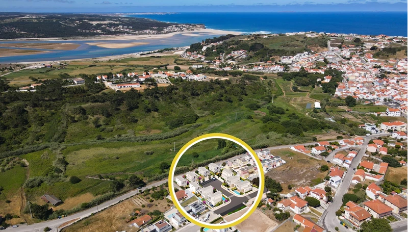 Maisons neuves avec piscine privée à Foz do Arelho | Côte d'Argent Portugal, Portugal Realty, ImmoPortugal