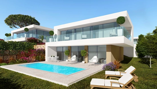 New build villa with private pool in Nazaré | Silver Coast