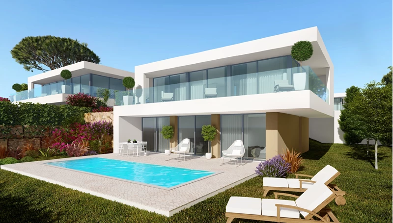 Villa neuve avec piscine privée à Nazaré | Côte d'Argent, Portugal Realty, ImmoPortugal