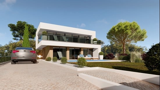 Nieuwe villa met 3 slaapkamers & privé zwembad in Nazaré | Zilverkust