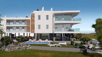 3-Slaapkamer Strandappartement met privé zwembad | Zilverkust Portugal 