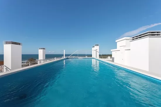 Nieuwe appartement met zwembad in Sítio Nazaré | Zilverkust Portugal