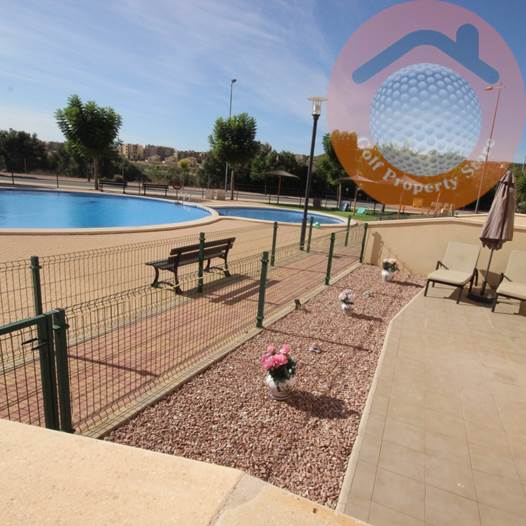UNITED GOLF RESORT SOUTH FACING GROUND FLOOR  TWO BED WITH LARGE TERRACE ON POOL