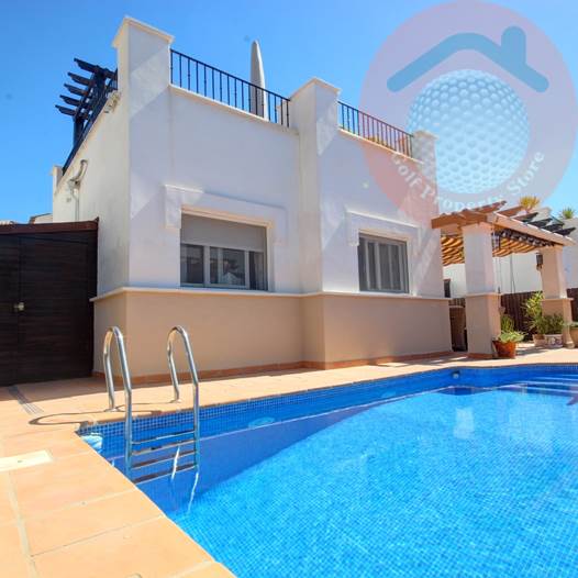 LA TORRE GOLF RESORT WEST FACING VILLA WITH POOL NEXT TO TOWN CENTRE 