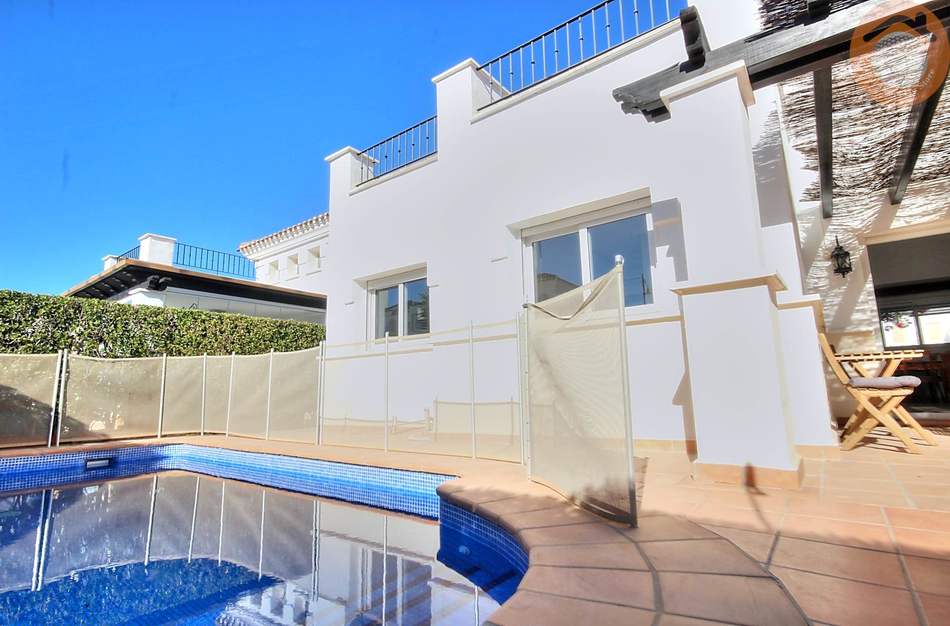 LA TORRE GOLF RESORT  VILLA WITH SOUTH FACING GARDEN & POOL NEXT TO TOWN CENTRE 